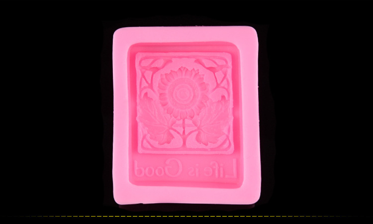 花型肥皂模,食品級肥皂模,硅膠手工皂模具