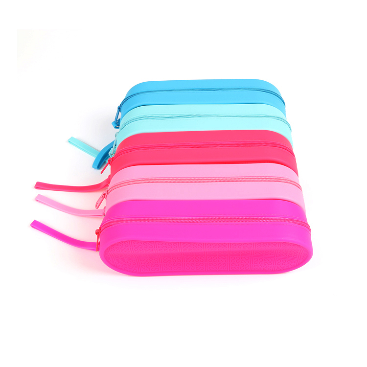 硅膠文具包,硅膠鉛筆包,學生文具包